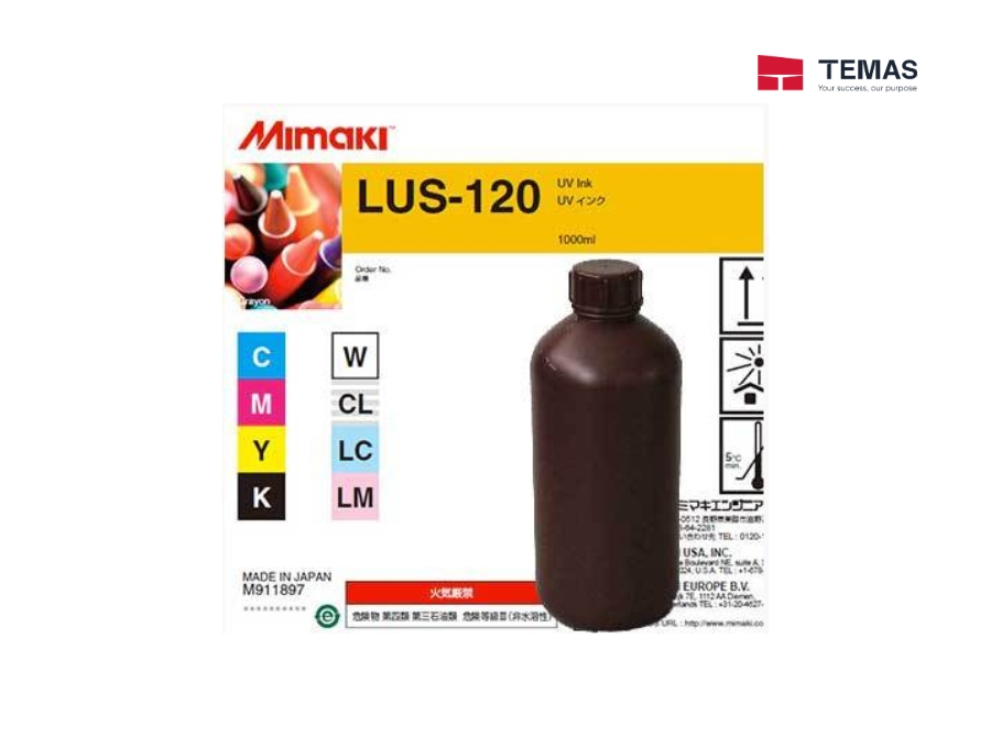 LUS-120 UV CURABLE INK BLACK